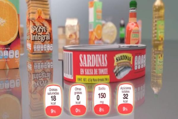 Etiquetas nutrientes